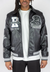 Rebel Minds Jacket - Eagle USA  PU Jacket - Black - 142-524