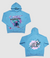 G-West Jogger Set - Supernatural UNC - Blue And Pink - GWDSHLHD9096