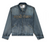 Spider Jean Jacket - Work Jacket - Light Blue Wash  - JK004SS25LBL