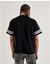 Majestik Shirt - Men's Bear Offensive Linemen Tapestry Active Mesh Jersey - Black - TE2539