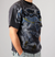 Majestik Shirt - Men's Hawk Quarter Back Garment Dyed T-Shirt - Grey - TE2525