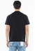 Cult Of Individuality Shirt - Short Sleeve Crew Neck Tee "Gradient Logo" - Black - 625A4-K38A