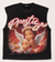 Prestige Shirt - Rhinestone Angel Sleeveless - Black - RASB