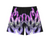 WKNDRIOT Shorts - Wknd Riot Live Fast Shorts - Black\Pink - LIVEFASTDIEYOUNGSHORTBLK