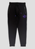 Roberto Vino Sweatsuit - Pairs Full Zip Hoodie & Pants - Black\Purple - RVJA3-PR-BKPU