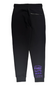 Roberto Vino Sweatsuit - Pairs Full Zip Hoodie & Pants - Black\Purple - RVJA3-PR-BKPU