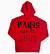 Roberto Vino Hoodie - Paris Hoodie - Red - RVHO4-PR-RD