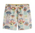 Scotch & Soda Short Set - Printed Regular Fit Viscose Short Sleeve Shirt - Luna Pier White - 180486