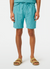 Scotch & Soda Short Set - Cotton Terrycloth Jacquard - Sea Blue - 180100
