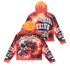 STRAY Hoodie - The Fighter Full Zip Up - Rust - ST1602-RUS