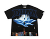 DUAA T-Shirt - Cascade Tee - Black - Cas