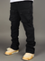 Rebel Minds Cargo Pants - Stacked Cargo Fleece - Charcoal - 100-476