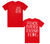 Pg Apparel T-Shirt - Win - Rad and White - 100