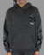 Rebel Minds Sweatsuit - Stacked Flame Skull Acid Wash - Black - 152-315