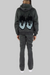 Rebel Minds Sweatsuit - Stacked Flame Skull Acid Wash - Black - 152-315