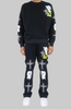 Rebel Minds Sweatsuit - Mask - Black - 152-319