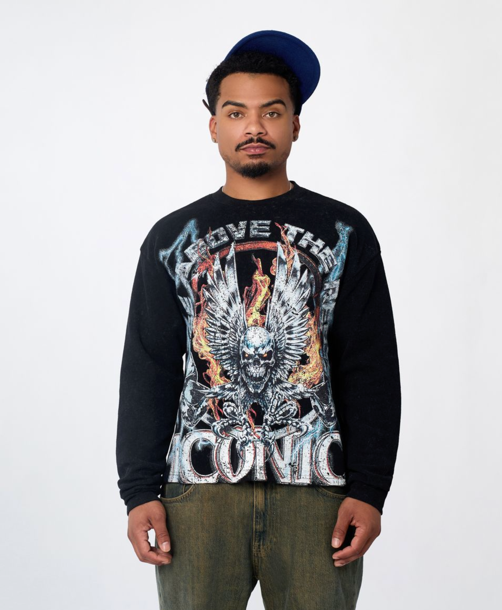 Reason Long Sleeve - Iconic / black - RCF6LM-805 – Vengeance78
