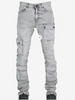 Focus Jeans - Stacked - Grey - 5226