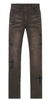 RTA Jeans -BRYANT SKINNY JEAN - MOCHA DRIFT CROSS PATCH - MEXOD1214-J1205MCDCP
