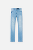 RTA Jeans - CLAYTON PINTUCK SKINNY - GLACIER BLUE CROSS TRIAD - MEXOD1237-J1182GCBCT