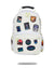 Sprayground Backpack - Cargo Space Tourist - White - B4838