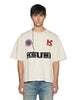 Ksubi T-Shirt - Zoom Halen SS Tee ECRU - MPF26TE008
