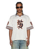 Ksubi Jersey - Bolter Mesh SS Duke Jersey ECRU - MPF26FT005