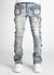 Guapi Jeans - Tactical Stacked Denim - Powder Blue - GUAP60