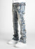 Guapi Jeans - Tactical Stacked Denim - Powder Blue - GUAP60