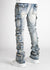 Guapi Jeans - Tactical Stacked Denim - Powder Blue - GUAP60