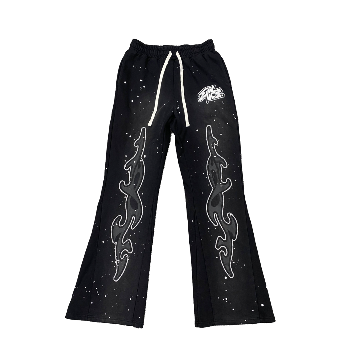 Evil Vice Sweatpants - Tribal Flared - Black - VICE020 – Vengeance78