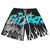 Lost Hills Shorts - Black Blue & White  - LH30001