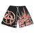 Lost Hills Shorts - Black Orange & White  - LH30003