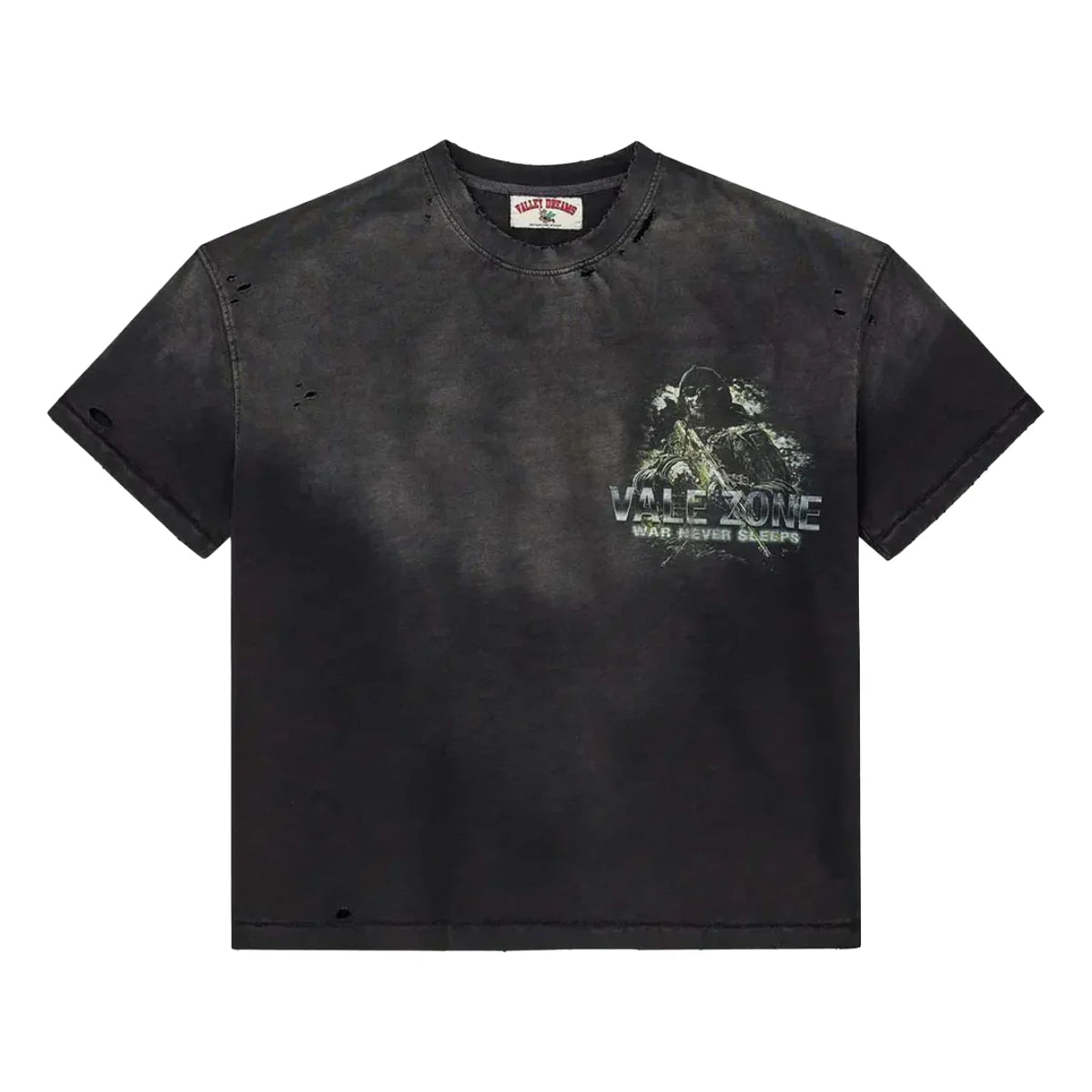 Vale T-Shirt - Zone Tee - Black – Vengeance78