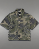 Politics Jacket - Tyla - Short Sleeve - Green Camo- Hol-21