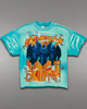 First Row T-Shirt - God's Favorite Guardian Tee - Turquoise - FRT2271