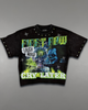 First Row T-Shirt - Laugh Now Cry Later Midnight Joker - Black - FRM3064