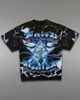 First Row T-Shirt - Faith Dealer Heaven Storm Tee - Black - FRT2266