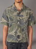 Politics Jacket - Tyla - Short Sleeve - Green Camo - Hol-21