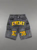 NME Shorts - Black Wash - SPR-01