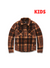 Jordan Craig KIDS Flannel - Paradise - Brown - 2562K