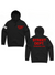 Pg Apparel Hoodie - Street Dept - Black And Red