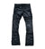 Vegan Leather Jeans w/ Multi Zippers Black by Vicious - 1