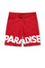 Jordan Craig Shorts - Retro Paradise Knit - Red - 2565S