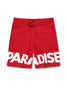 Jordan Craig Shorts - Retro Paradise Knit - Red - 2565S