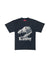 Wrathboy T-Shirt - Wolf Skull - Vintage Black - WB03-011