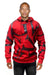 George V Hoodie - GV all over - Red - GV2618