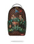 Sprayground Backpack - Shark Jungle DLXSV - Brown - 9110B4007NSZ