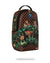 Sprayground Backpack - Shark Jungle DLXSV - Brown - 9110B4007NSZ