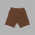 G West Shorts - Logo Wear Life Style - Brown - GWAPSH2038